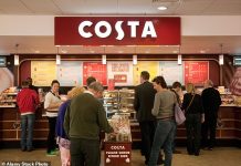 Popular coffee chain with 2,300 sites could be sold under £2billion deal