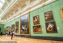 ALEX BRUMMER: Donors divide the art world giants