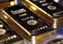 Gold price hits record $3,800 an ounce for the first time
