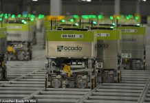 Ocado shares nosedive after US partner warns on robotic warehouses