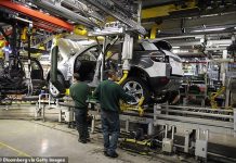 British industry reels from year-long slump: Factories crippled by Labour tax hikes