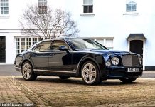 Drive like royalty! Bentley used to chauffeur King Charles is set to sell at auction for £100,000