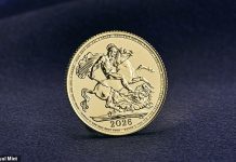 Royal Mint launches limited edition yellow gold sovereign coins for £1,200