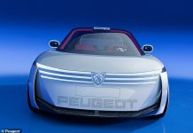 Peugeot Polygon is a radical small concept car with many sides and a SQUARE steering wheel