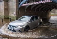 The car feature you SHOULDN’T use when driving in storm conditions