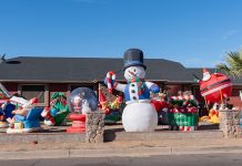 My neighbour’s Christmas decorations make our street look cheap. Can I get them taken down? DEAN DUNHAM replies