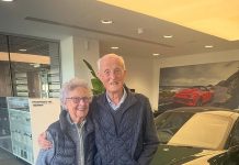Couple in their 90s buy £160,000 Porsche 911 GT3 to mark 70th wedding anniversary