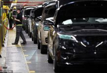 British car production plunges to a 70-year low after crippling cyber attack on Jaguar Land Rover